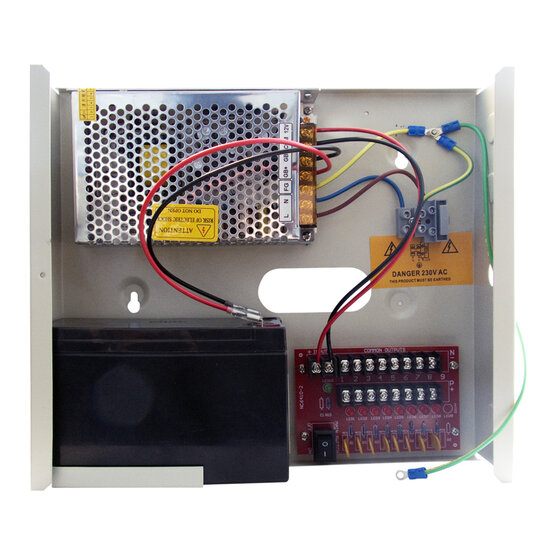 12VDC-5A8P B Zálohovaný zdroj