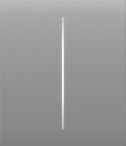 AJAX CenterButton 2-gang Fog Stredové tlačidlo