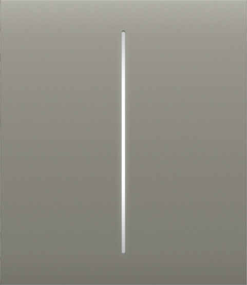 AJAX CenterButton 2-gang Olive Stredové tlačidlo