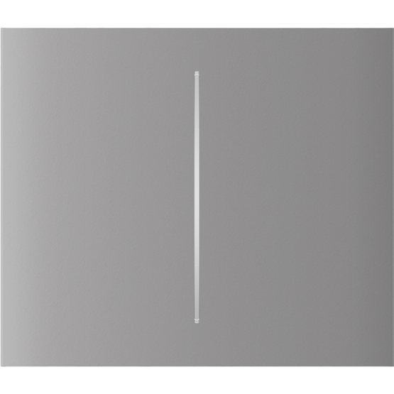 AJAX CenterButton 2-gang vertical Fog Stredové tlačidlo