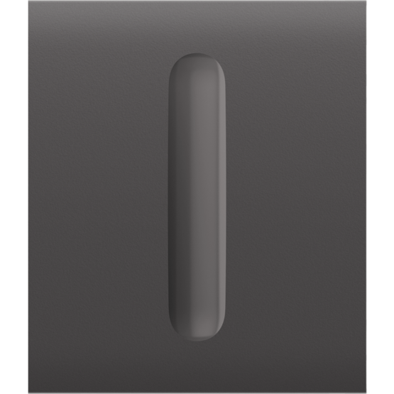 AJAX CenterButton Dimmer Grey Stredové tlačidlo