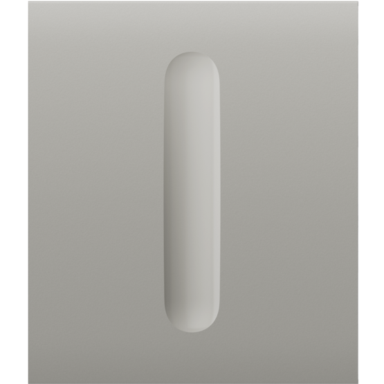 AJAX CenterButton Dimmer Oyster Stredové tlačidlo