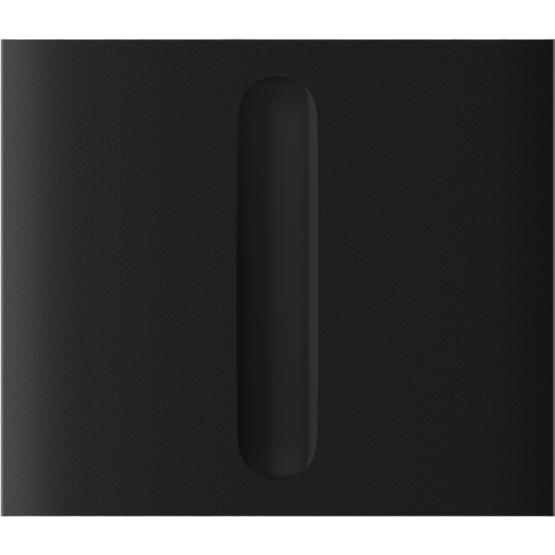 AJAX CenterButton Dimmer vertical Black Stredové tlačidlo