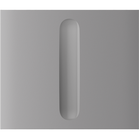 AJAX CenterButton Dimmer vertical Fog Stredové tlačidlo