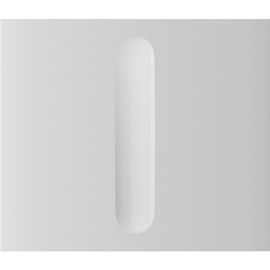 AJAX CenterButton Dimmer vertical White Stredové tlačidlo