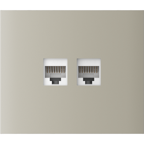 AJAX CenterCover (LAN) vertical Ivory Stredový kryt