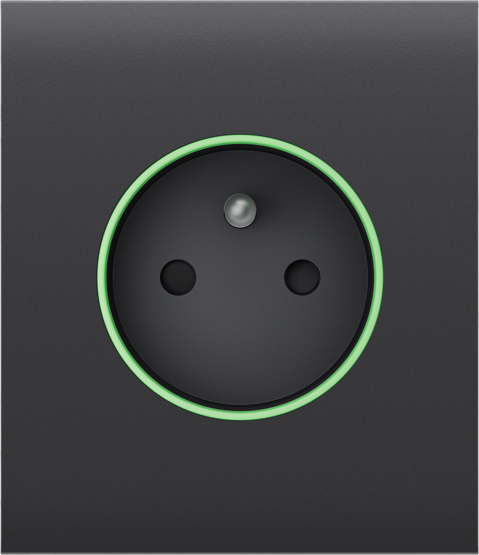 AJAX CenterCover (smart) type E Graphite Stredový kryt