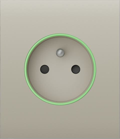 AJAX CenterCover (smart) type E Ivory Stredový kryt