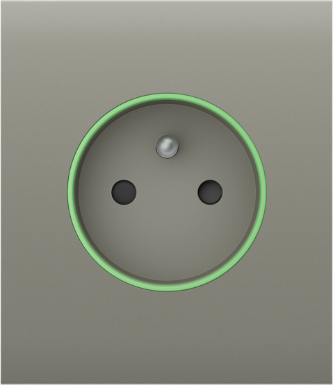 AJAX CenterCover (smart) type E Olive Stredový kryt