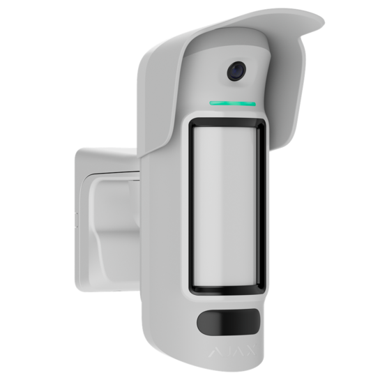 AJAX CurtainCam Outdoor HighMount PhOD White Záclonový detektor