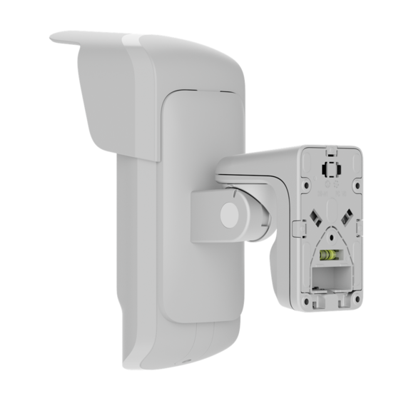 AJAX CurtainCam Outdoor HighMount PhOD White Záclonový detektor