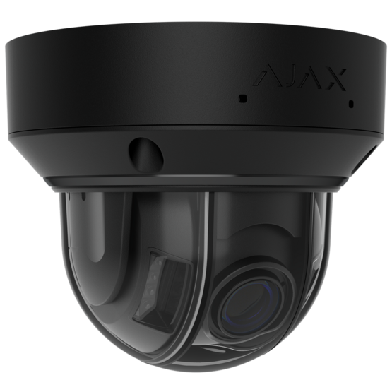AJAX DomeCam HLVF 8Mp/2.8-12mm Black Dome kamera
