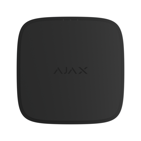 AJAX FireProtect Heat/Sounder Black Bezdrôtový adresovateľný detektor požiaru so sirénou