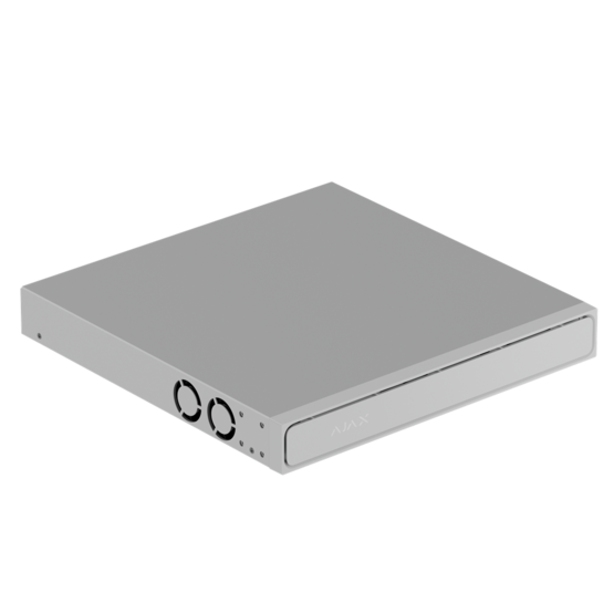 AJAX NVR H2D16PAC 16ch White 16-kanálové NVR