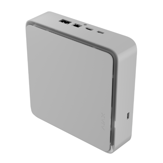 AJAX NVR HAC 16ch White 16-kanálové NVR