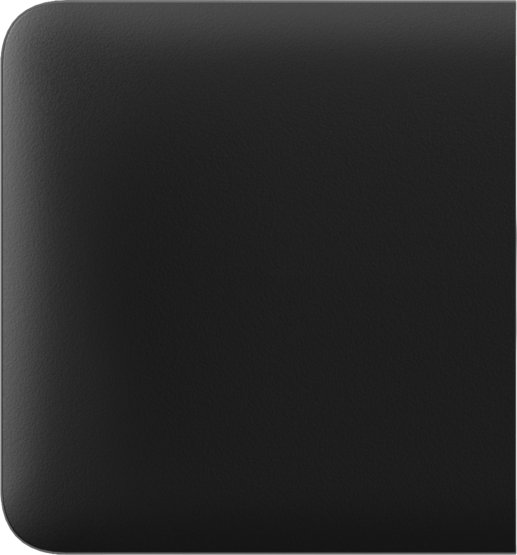 AJAX SideButton 1-gang/2-way Black Bočné tlačidlo