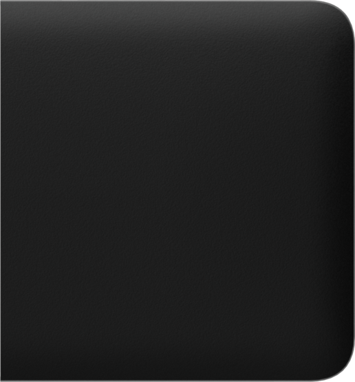 AJAX SideButton 1-gang/2-way Black Bočné tlačidlo