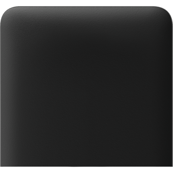 AJAX SideButton 1-gang vertical Black Bočné tlačidlo