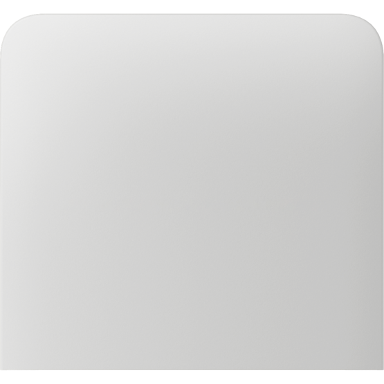 AJAX SideButton 1-gang vertical White Bočné tlačidlo