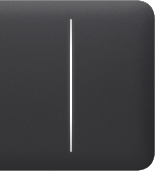 AJAX SideButton 2-gang Graphite Bočné tlačidlo