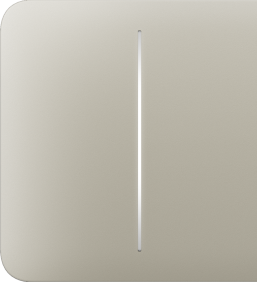 AJAX SideButton 2-gang Ivory Bočné tlačidlo