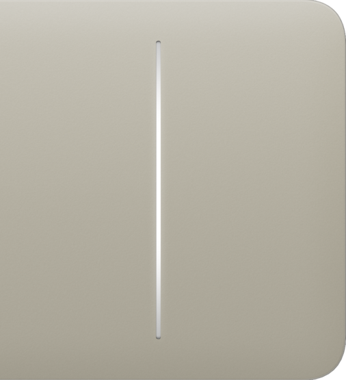 AJAX SideButton 2-gang Ivory Bočné tlačidlo