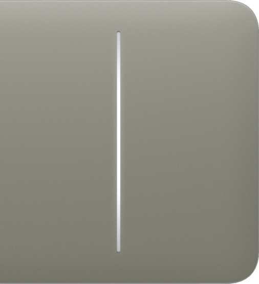 AJAX SideButton 2-gang Olive Bočné tlačidlo