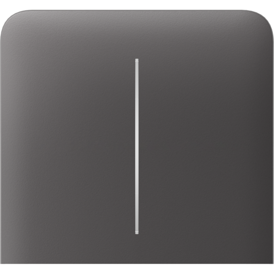 AJAX SideButton 2-gang vertical Grey Bočné tlačidlo