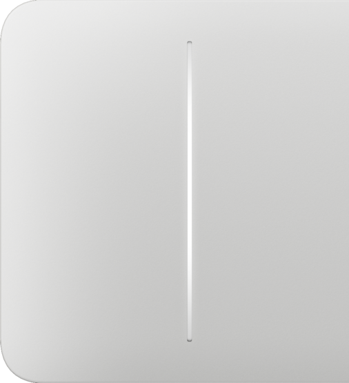 AJAX SideButton 2-gang White Bočné tlačidlo