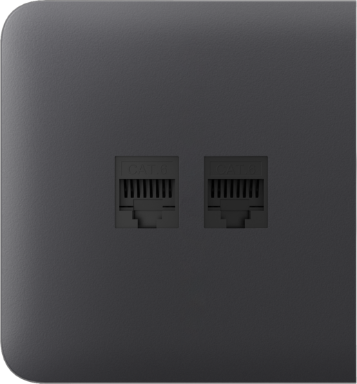 AJAX SideCover (LAN) Graphite Bočný kryt