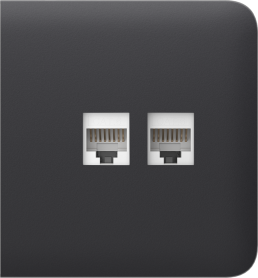 AJAX SideCover (LAN) Graphite Bočný kryt