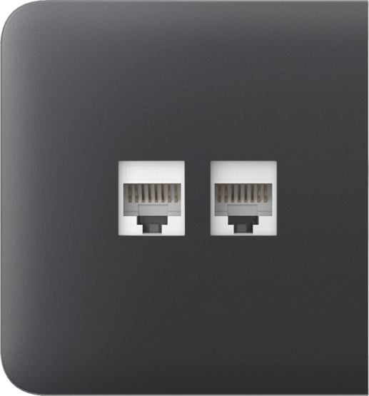 AJAX SideCover (LAN) Graphite Bočný kryt