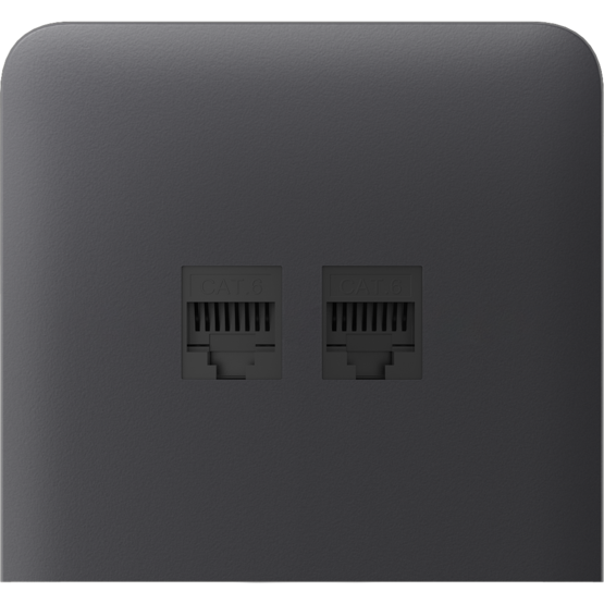 AJAX SideCover (LAN) vertical Graphite Bočný kryt