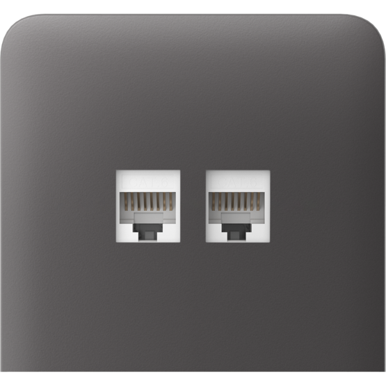 AJAX SideCover (LAN) vertical Grey Bočný kryt