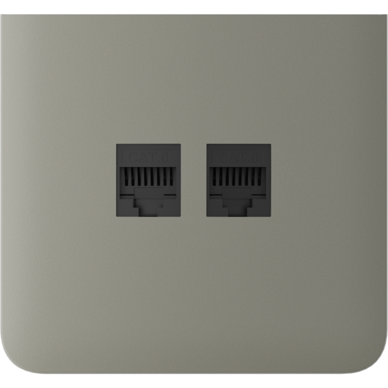 AJAX SideCover (LAN) vertical Olive Bočný kryt