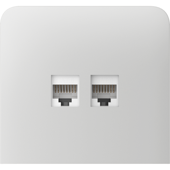 AJAX SideCover (LAN) vertical White Bočný kryt