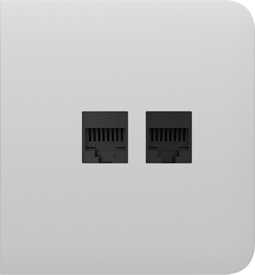 AJAX SideCover (LAN) White Bočný kryt