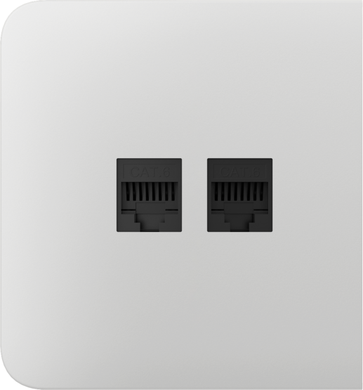 AJAX SideCover (LAN) White Bočný kryt