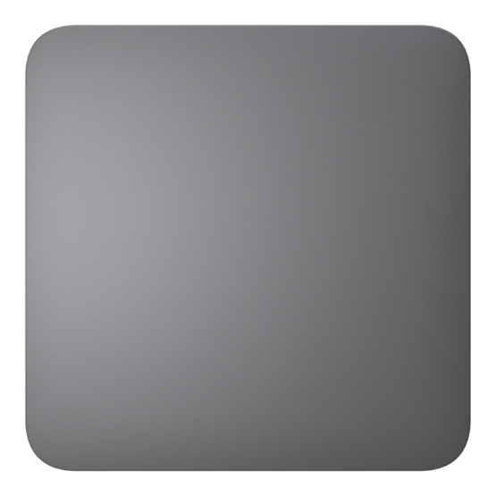 AJAX SoloButton 1-gang/2-way Grey Sólo tlačidlo