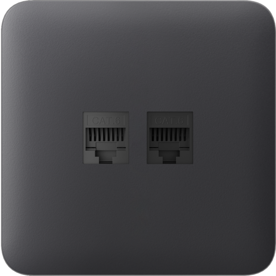 AJAX SoloCover (LAN) Graphite Samostatný kryt