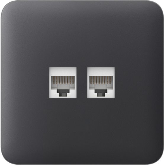 AJAX SoloCover (LAN) Graphite Samostatný kryt