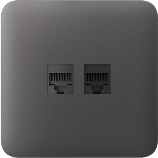 AJAX SoloCover (LAN) Grey Samostatný kryt