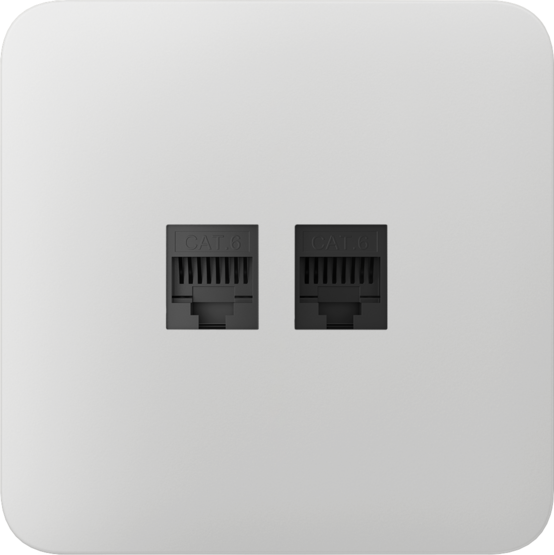 AJAX SoloCover (LAN) White Samostatný kryt