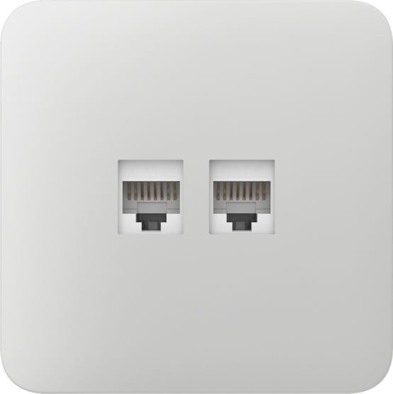 AJAX SoloCover (LAN) White Samostatný kryt