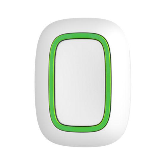 AJAX Superior Button White Bezdrôtové tiesňové tlačidlo