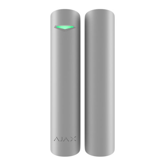 AJAX Superior DoorProtect White magnetický detektor otvorenia