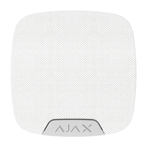 AJAX Superior HomeSiren White Bezdrôtová vnútorná siréna