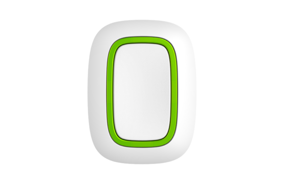 AJAX Button White Bezdrôtové tiesňové tlačidlo