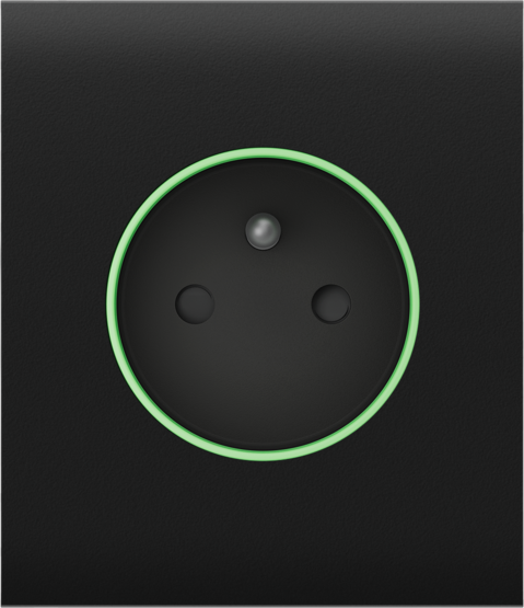 AJAX CenterCover (smart) type E Black Stredový kryt