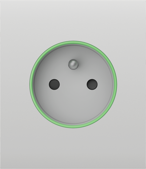 AJAX CenterCover (smart) type E White Stredový kryt